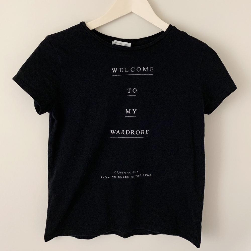 ZARA TRF Graphic Tee
